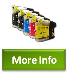 YoYoInk Compatible Ink Cartridges Replacement for Brother LC107 LC105 XXL High Yield 2 Black, 1 Cyan, 1 Magenta, 1 Yellow, 5 Pack Details